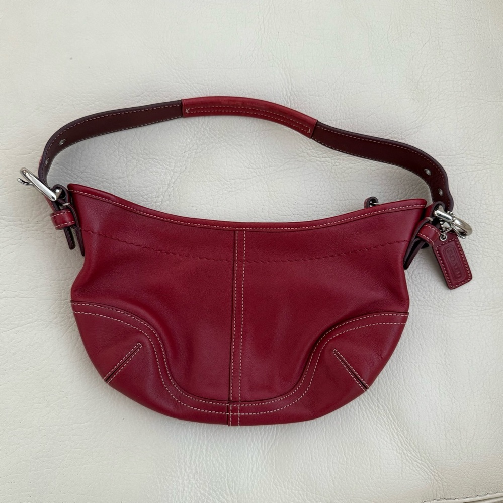 Coach Vintage y2k Red Leather Women's Bag